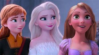 Image result for Frozen Elsa Anna Rapunzel