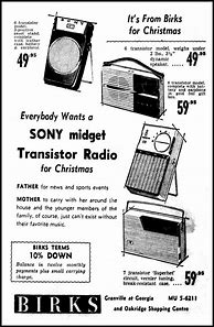 Image result for Sony Transistor Radio