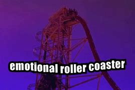 Image result for Emotional Rollercoaster Meme