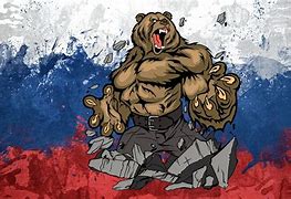 Image result for Russia Flag Bear