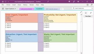 Image result for Daily Tasks OneNote