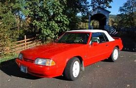 Image result for white 1992 mustang lx convertible