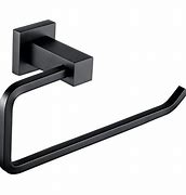 Image result for Circle Black Towel Holder