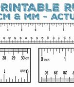 Image result for Printable Metric Ruler Actual Size