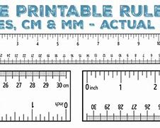 Image result for Ruler Measurements Online