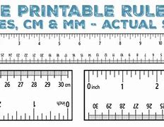 Image result for Millimeter Inch Ruler
