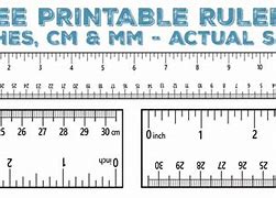 Image result for Printable Ruler with Inches and Centimeter