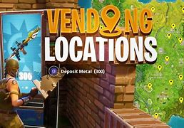 Image result for Fortnite Dragon Ball Vending Machine Locations