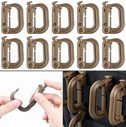 Image result for Plastic Carabiner with Loop