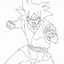 Image result for Kid Goku Black and White