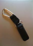 Image result for Leather Keychain Clip
