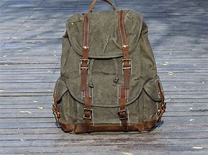 Image result for Wax Canvas Backpack