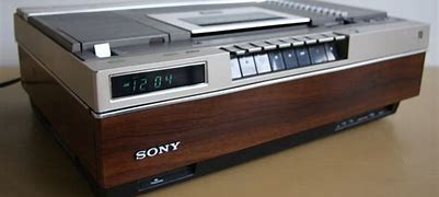 Image result for Images First Sony VCR Player