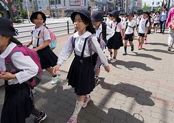 Image result for Japanese School Children