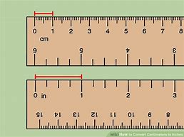 Image result for 16 Centimeters to Inches