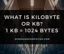 Image result for How Big Is a KB
