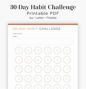 Image result for 30-Day Challenge Chart