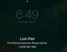 Image result for Dropping Message for Lost Mode iPhone
