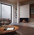 Image result for TV and Fireplace Wall Units