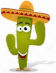 Image result for Mexican Cactus Cartoon