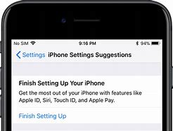 Image result for iPhone Settings Screen Finish Setting Up Cellular