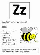 Image result for Jolly Phonics Action Letter Z