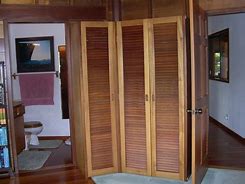 Image result for Louvered Sliding Closet Doors