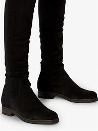 Image result for Suede Flat Knee High Boots