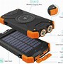 Image result for Solar Powered Mobile Phone Charger