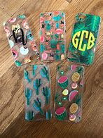 Image result for iPhone SE Clear Case Custom