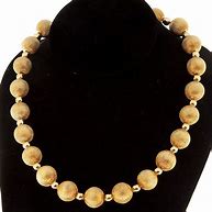 Image result for 24K Gold Bead Necklace