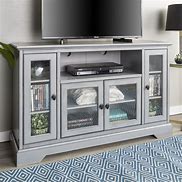 Image result for Dresser Grey Wood TV Stand
