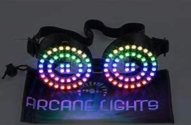 Image result for LED Bubble Goggles