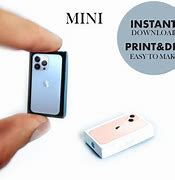 Image result for Papercraft iPhone Box Template Mini