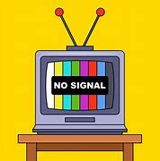 Image result for No Signal 90s TV