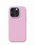 Image result for iPhone 15 Pink with Blue Apple Siliicone Case