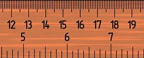 Image result for How Long Is 7 Inches On a Ruler