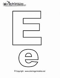 Image result for Coloring Pages for Kids Letter E