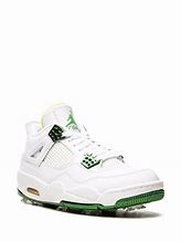 Image result for Grey and Green Jordan 4S