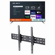 Image result for Onn 65 Inch TV Back Connections