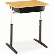 Image result for Height Adjustable Student Desk