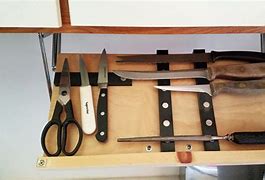 Image result for under cabinets knives blocks