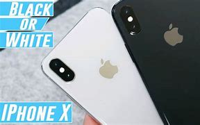 Image result for Black vs White iPhone X