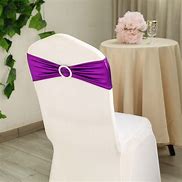 Image result for Purple Spandex Chair Sash
