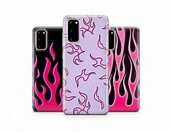 Image result for Aesthetic Pink Flames Phone Case