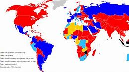 Image result for FIFA World Cup Map
