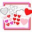 Image result for Valentine Heart Card Template
