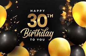 Image result for Happy 30th Birthday Wallpaper
