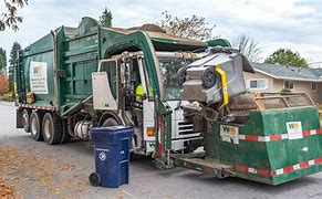 Image result for Garbage Trucks in Action
