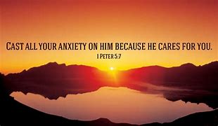 Image result for Bible Verse 1 Peter 5 7